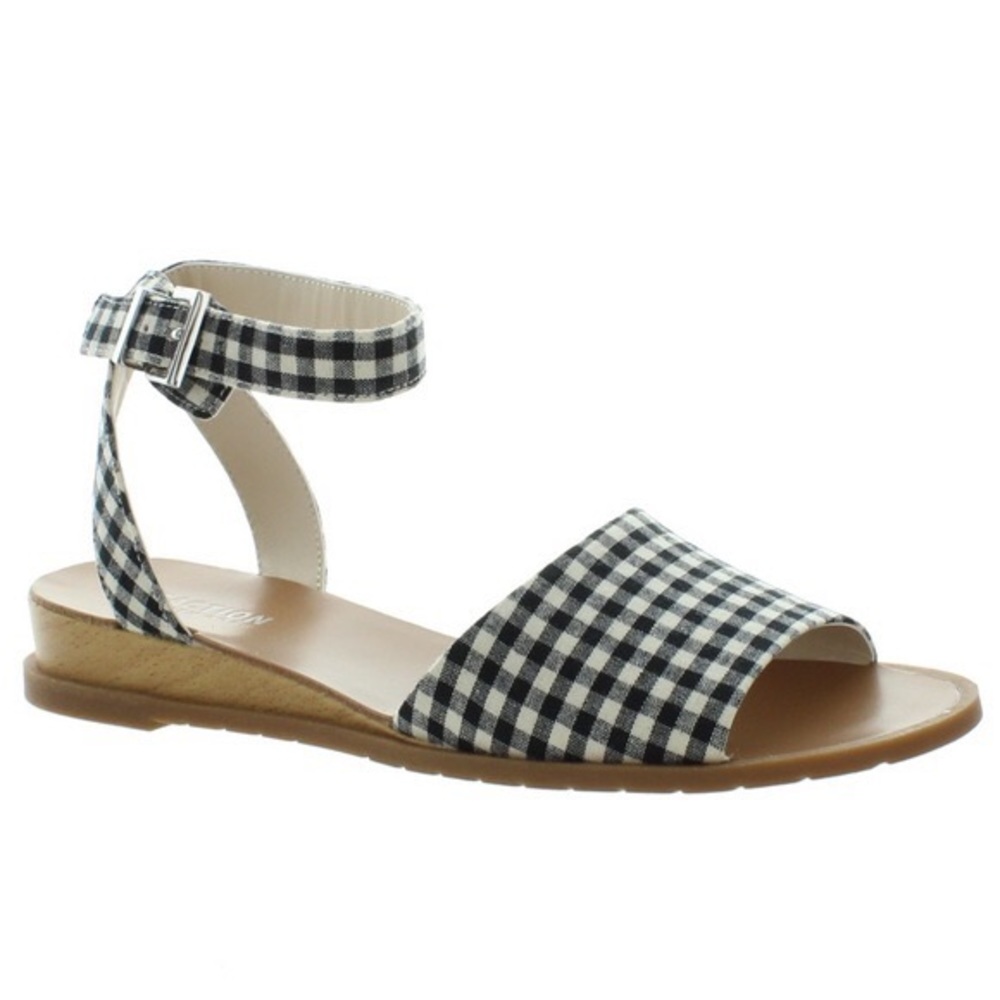 Kenneth Cole Gingham Sandal